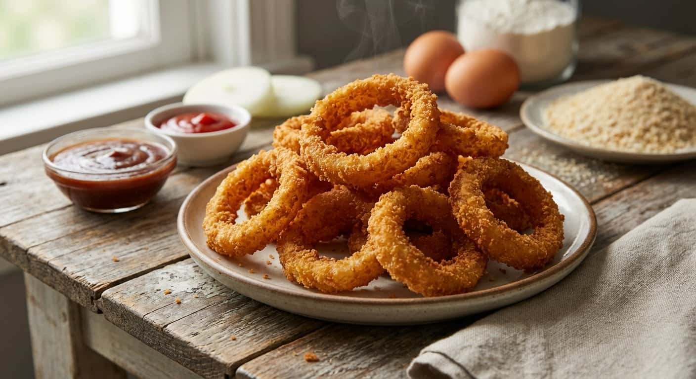 Aros de Cebolla Crujientes