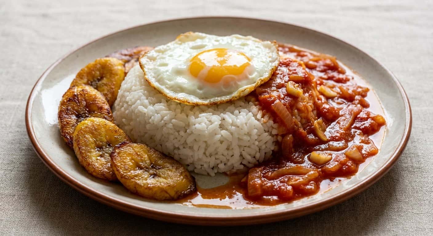 Arroz a la Cubana