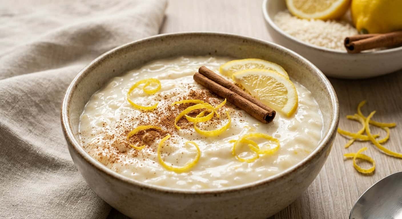 Arroz con Leche de Limón en Thermomix