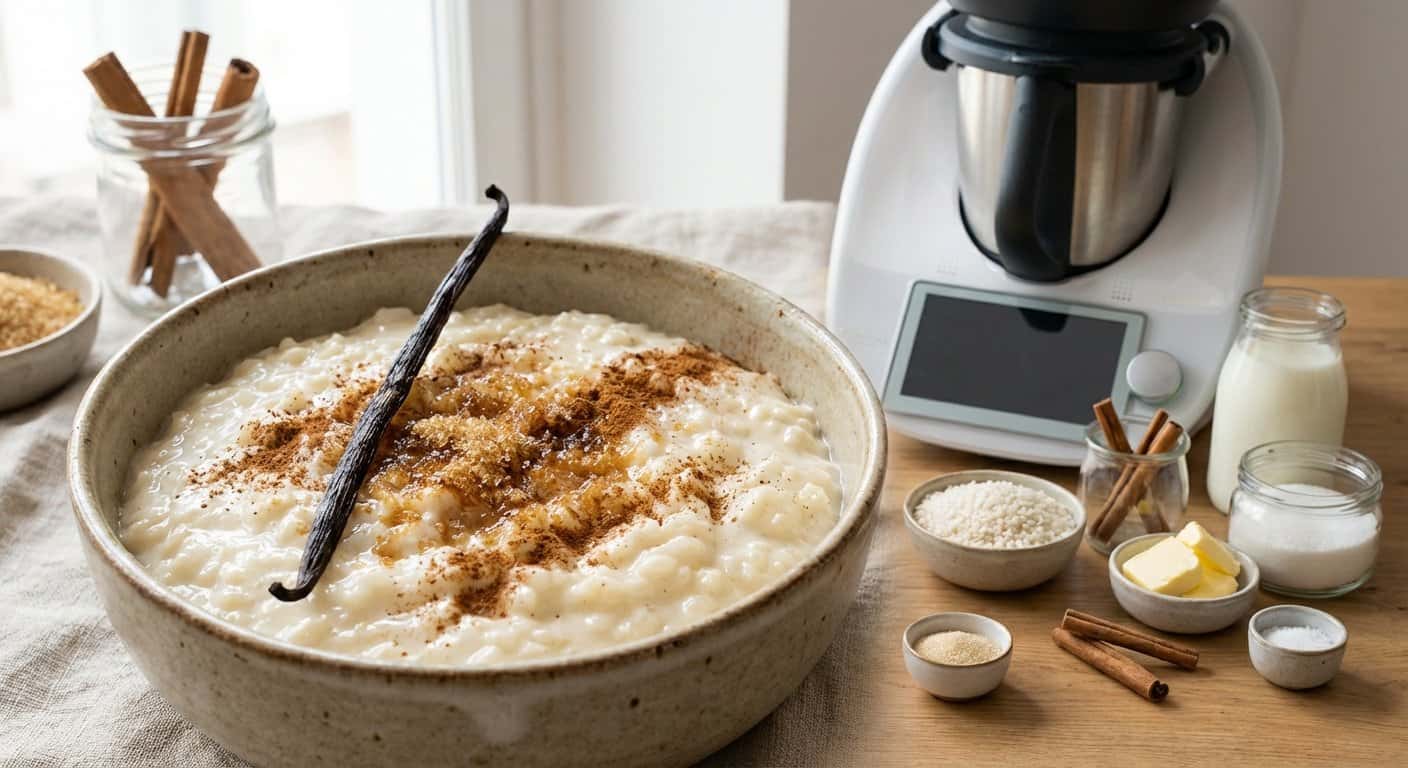 Arroz con Leche de Vainilla en Thermomix