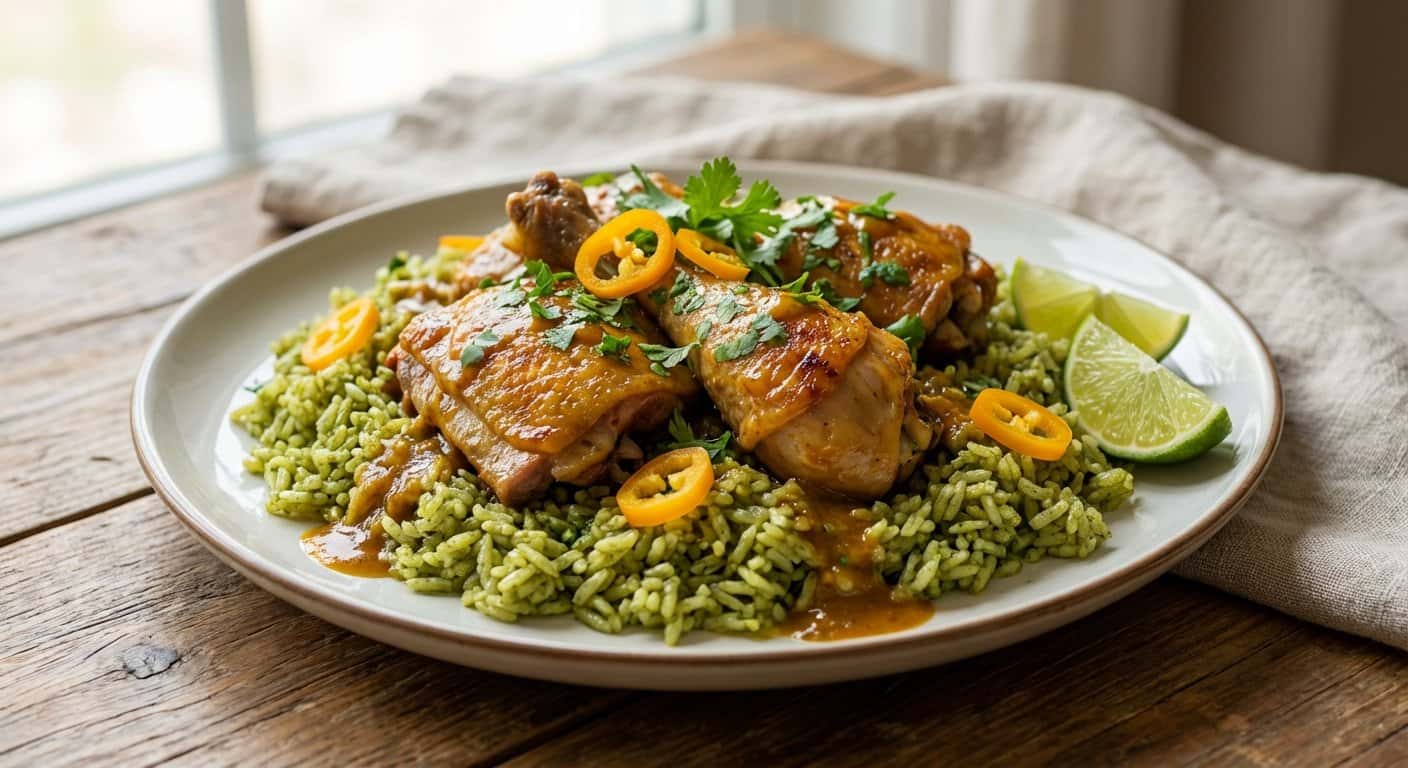 Arroz con Pato a la Chiclayana