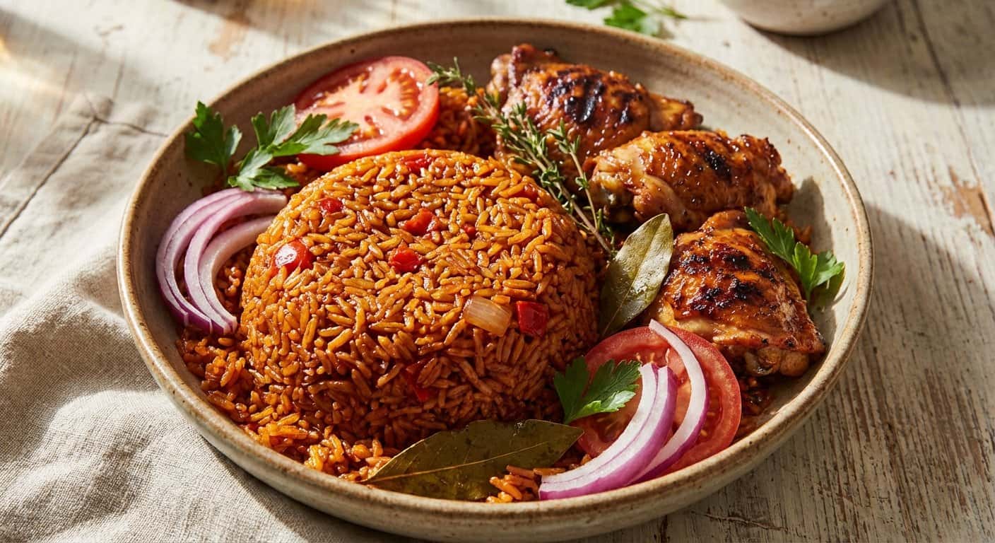 Arroz Jollof Nigeriano