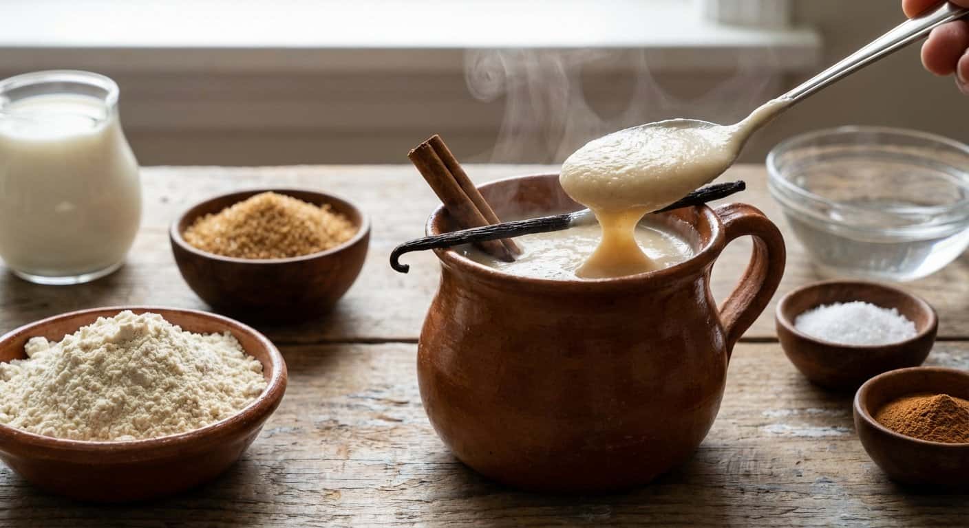 Atole de Vainilla Tradicional