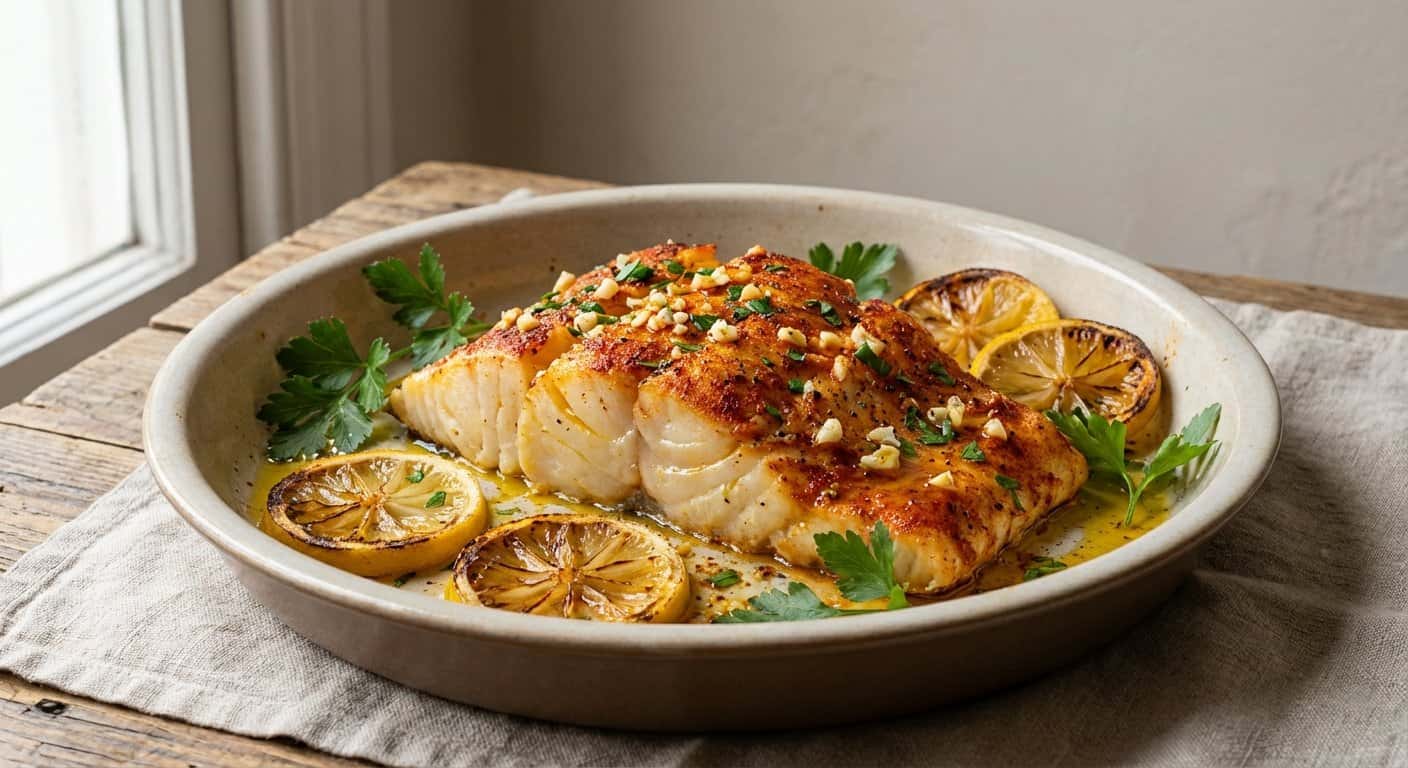 Bacalao al Horno con Especias