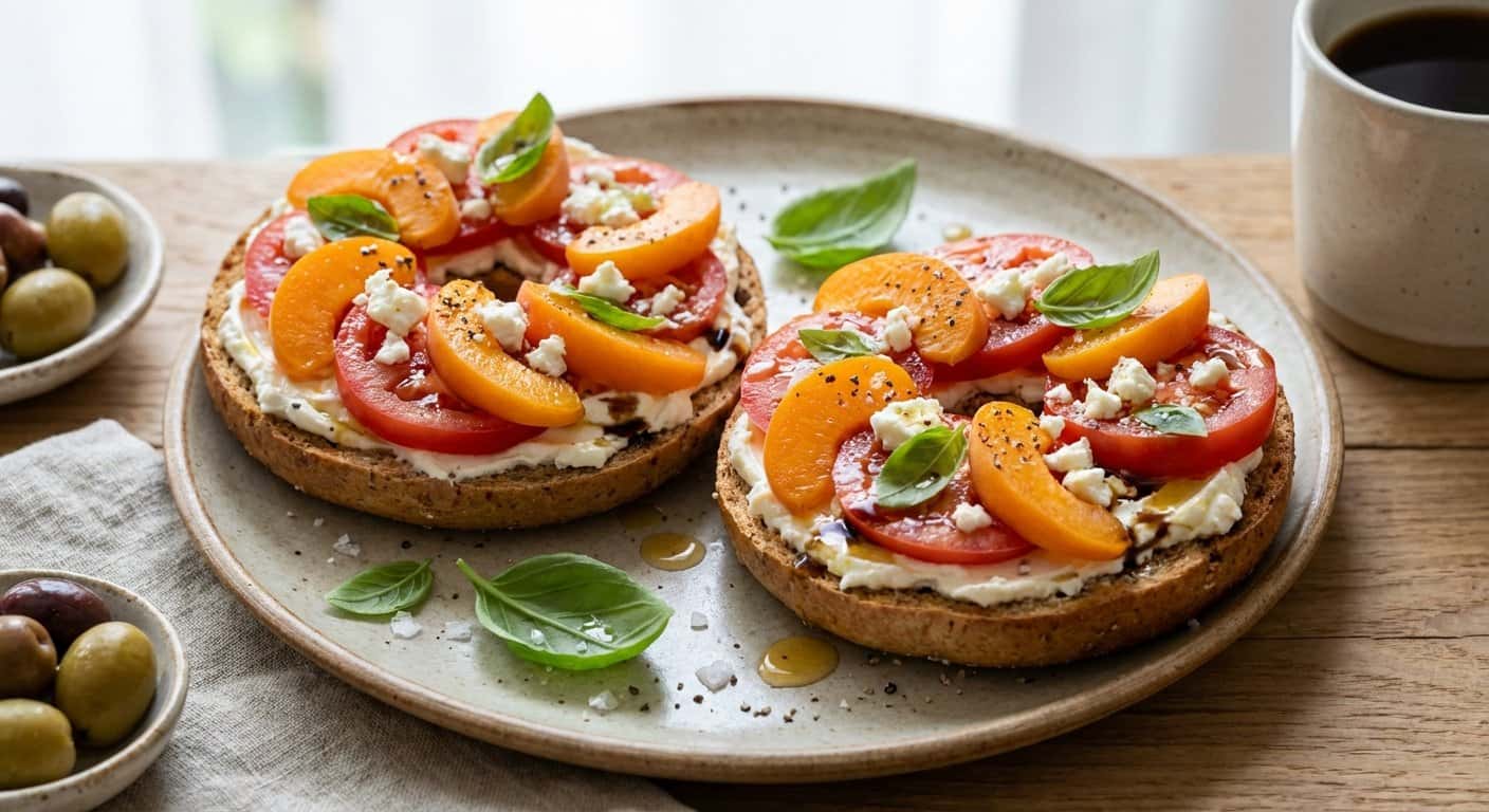 Bagel de Tomate y Albaricoque