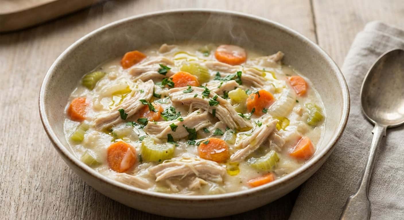 Batida de Pollo con Verduras