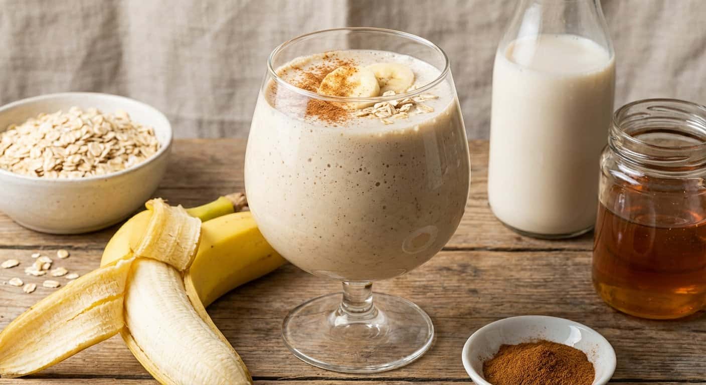 Batido de Plátano y Avena