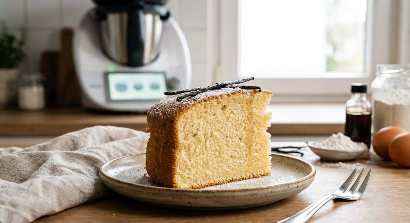 Bizcocho de Vainilla en Thermomix