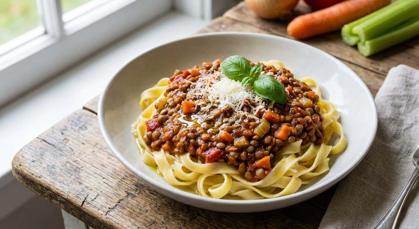 Boloñesa de Lentejas