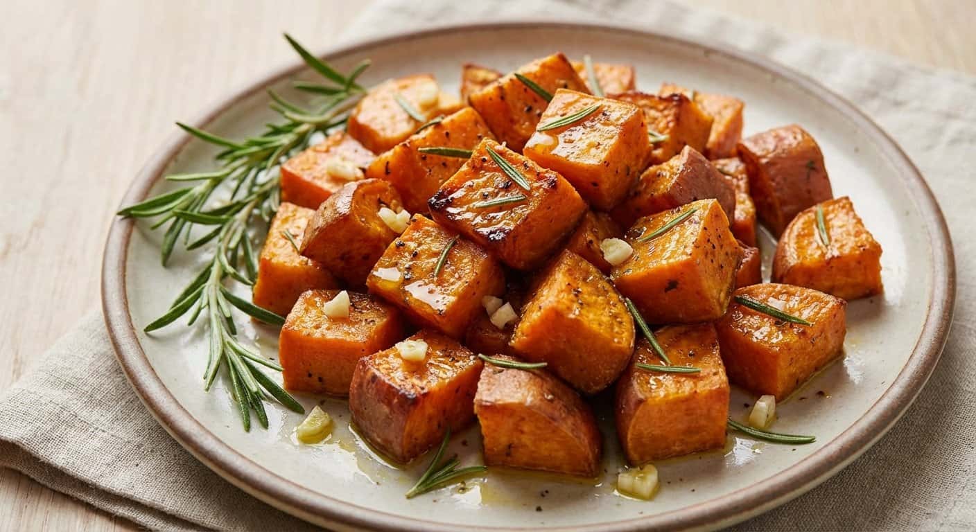 Boniato Asado con Romero