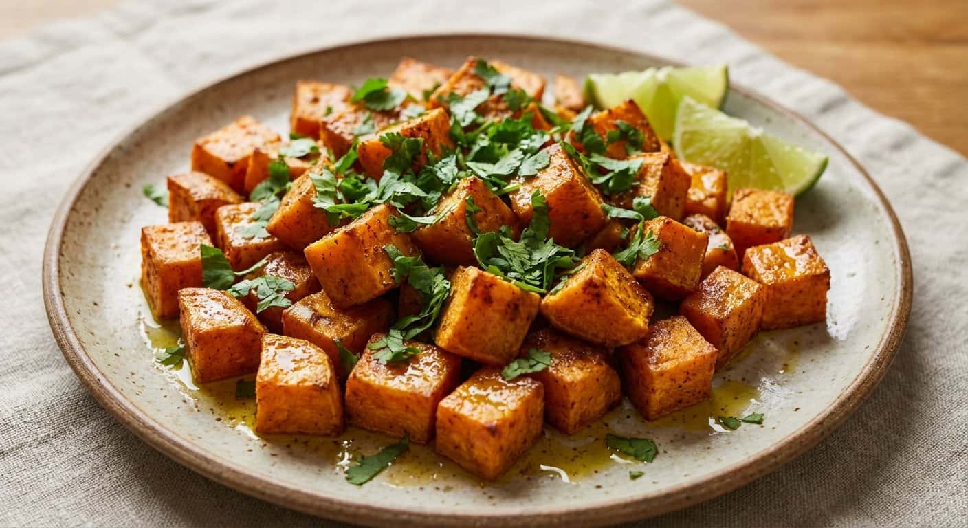 Boniato Especiado con Cilantro