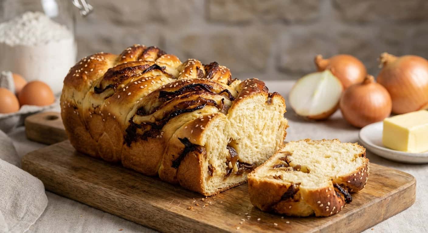 Brioche Rápido con Cebolla