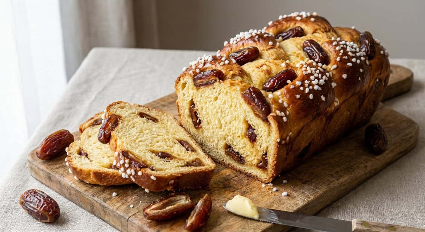 Brioche Tradicional con Dátiles