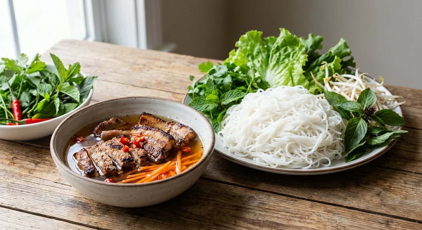 Bún Chả Vietnamita