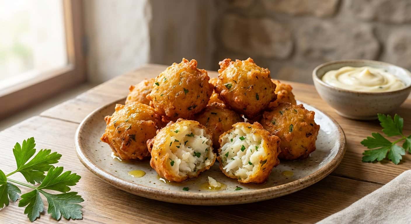 Buñuelos de Bacalao