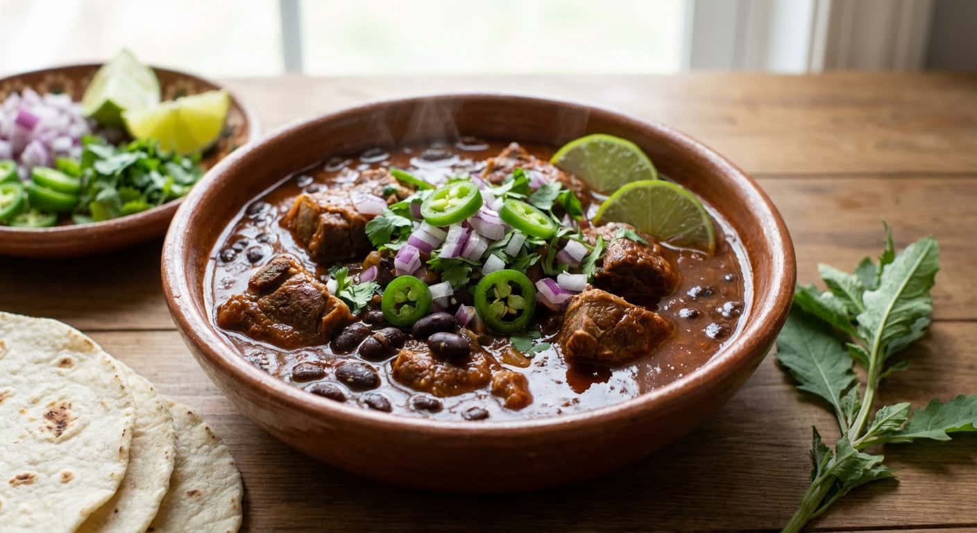 Cabrito con Frijoles