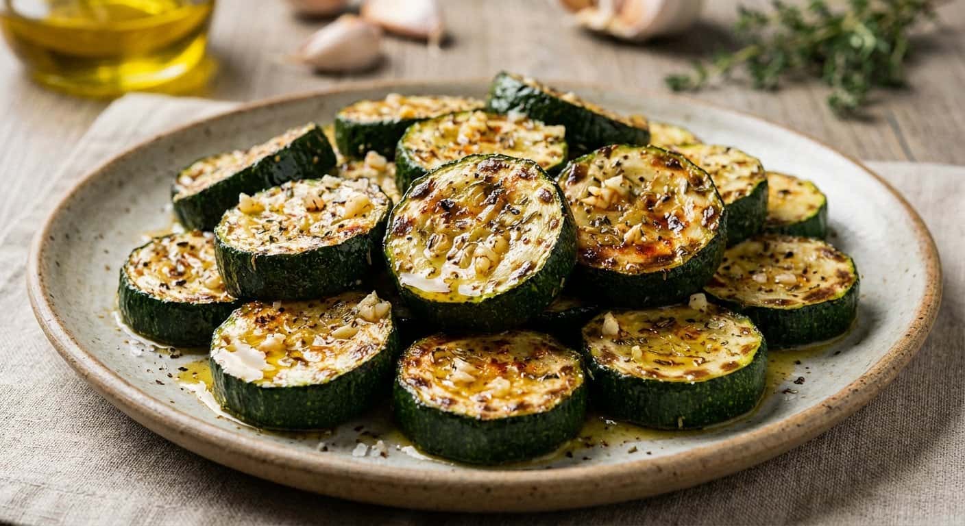 Calabacín a la Plancha Bajo en Carbohidratos