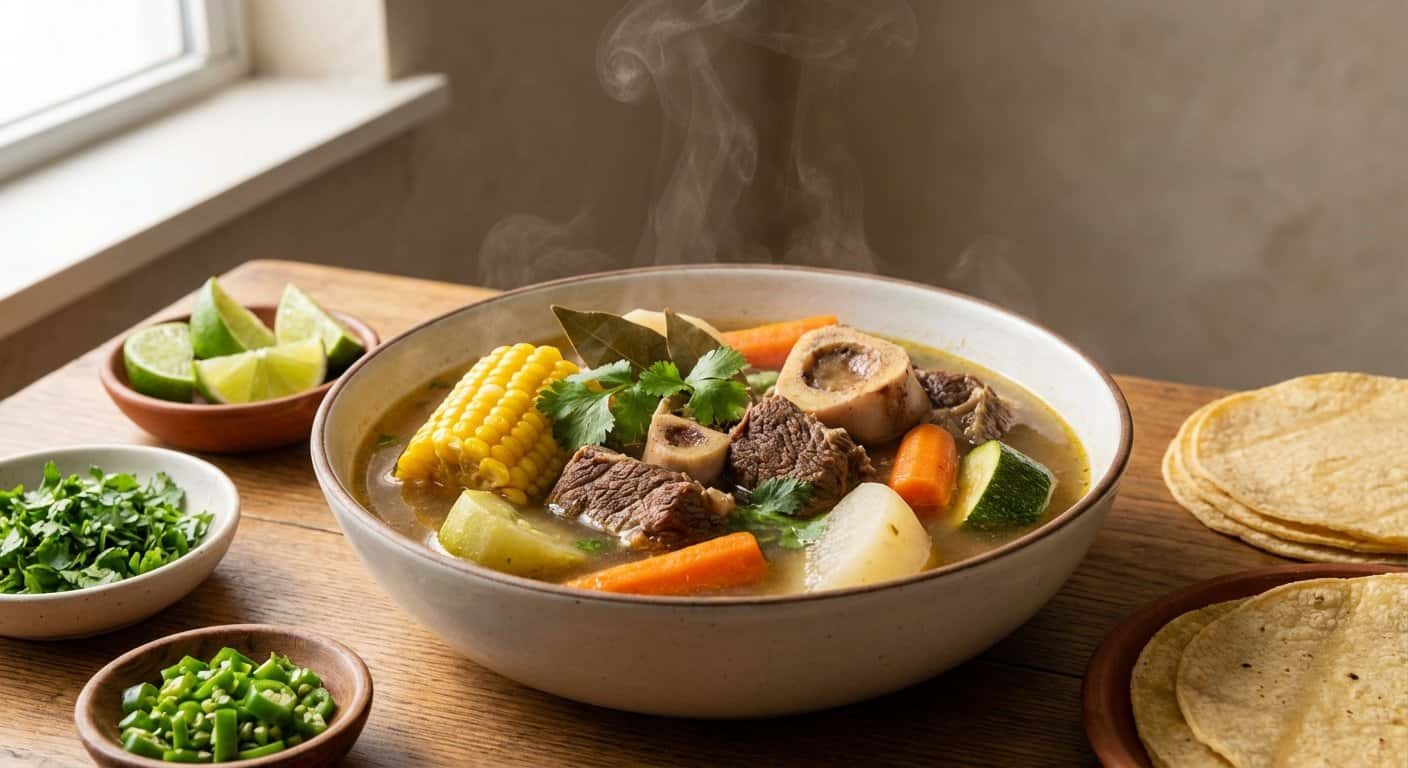 Caldo de Res Tradicional