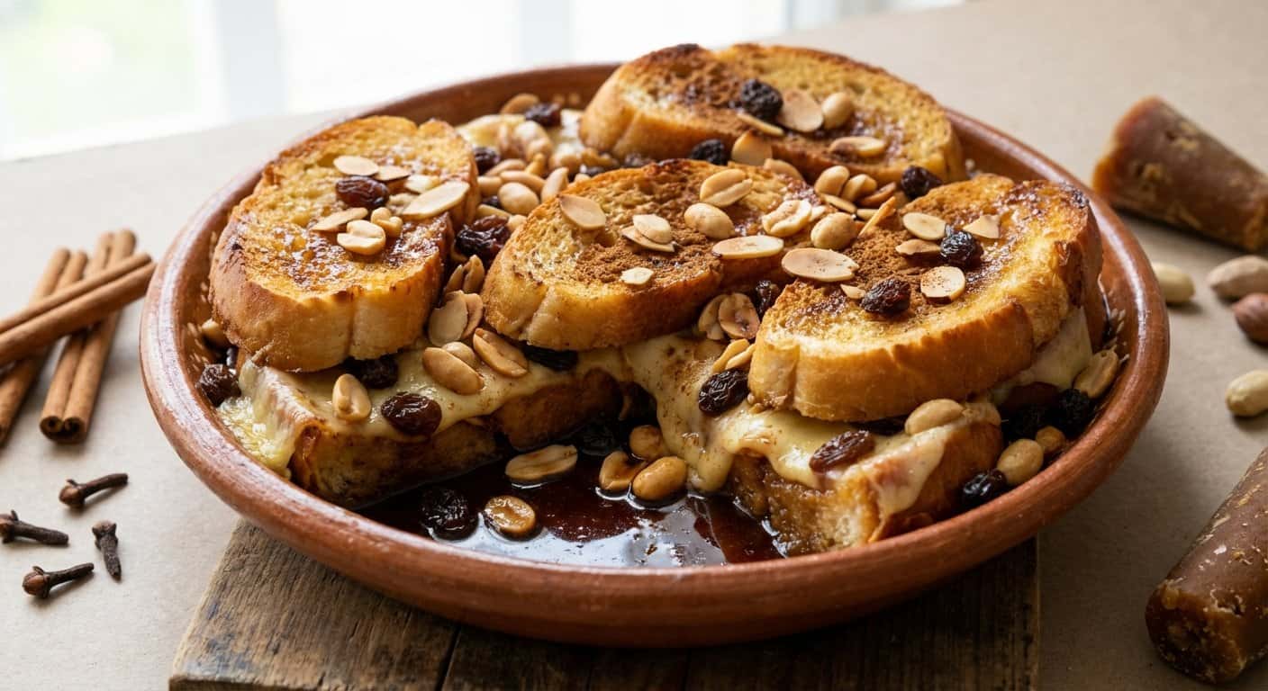 Capirotada Tradicional Mexicana