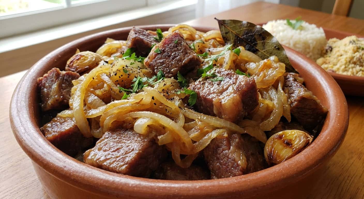 Carne Seca Acebolada