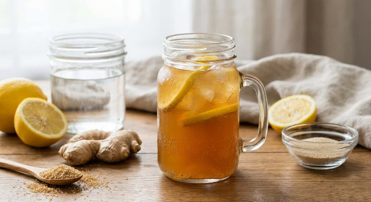 Cerveza de Jengibre Casera