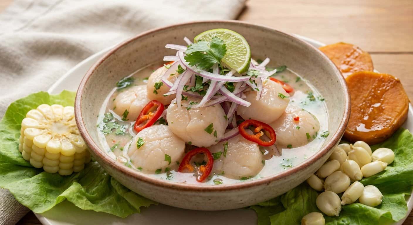 Ceviche de Conchas Peruano