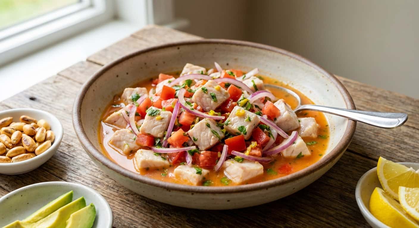 Ceviche Ecuatoriano Tradicional