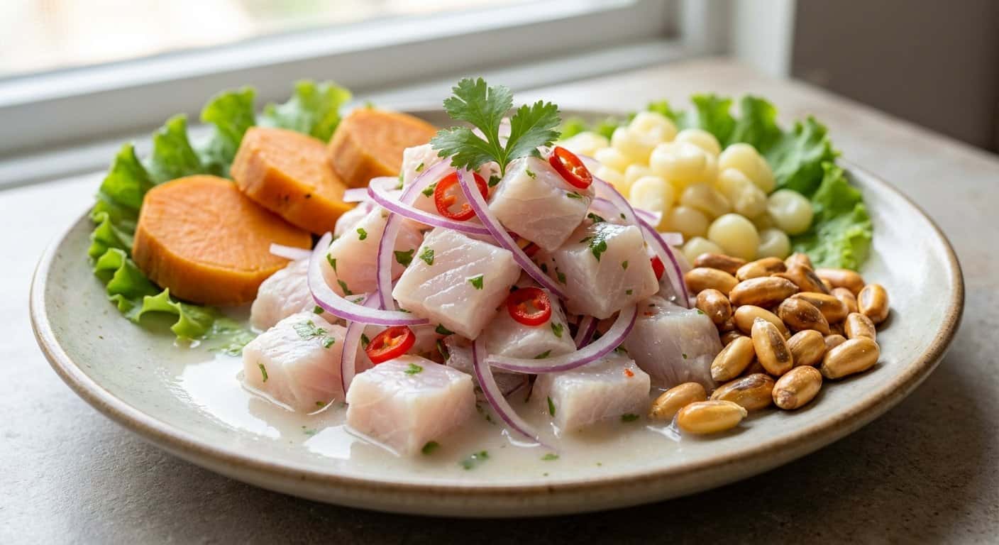 Ceviche Peruano Clásico