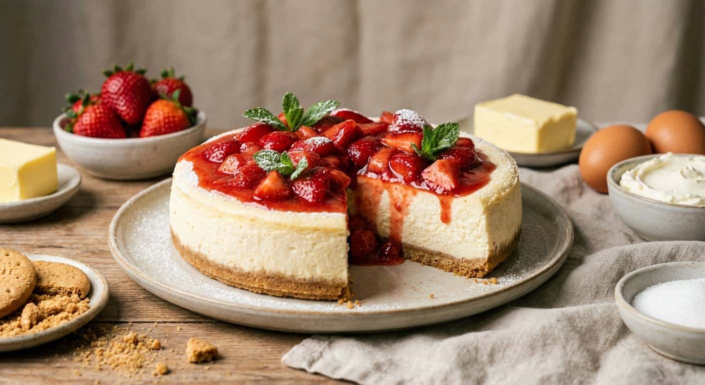 Cheesecake de Fresa