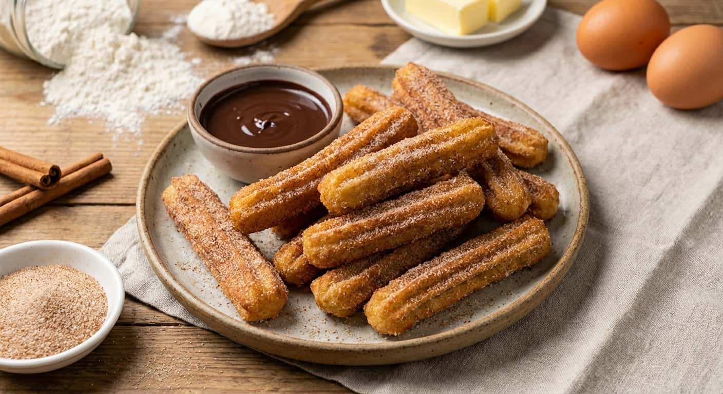 Churros Crujientes en Airfryer