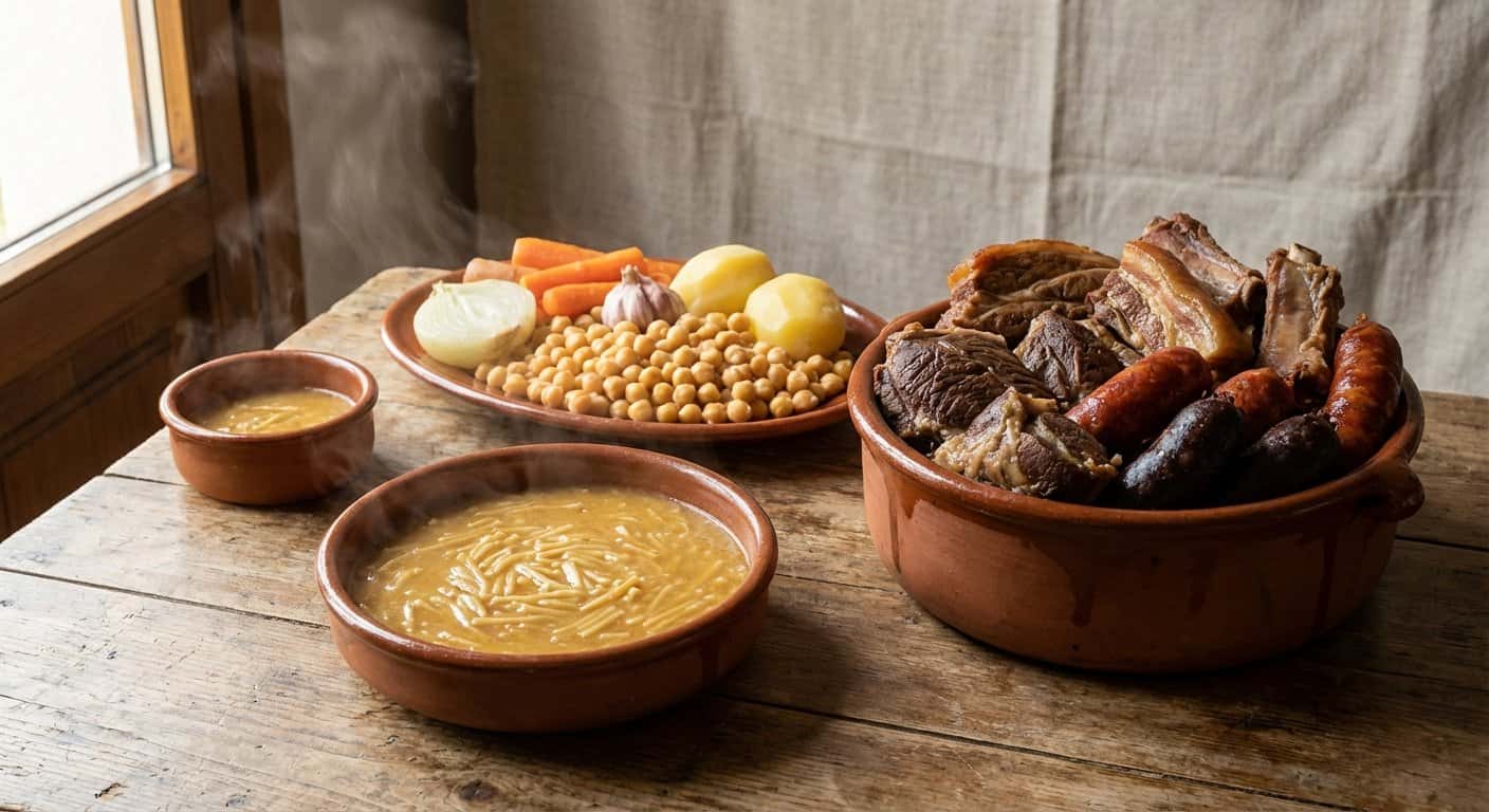 Cocido Maragato (Variante Tradicional)