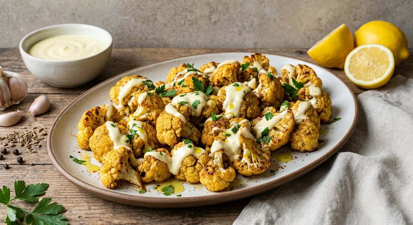 Coliflor Asada con Alioli