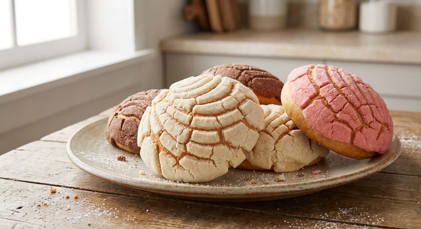 Conchas (Pan Dulce Mexicano)