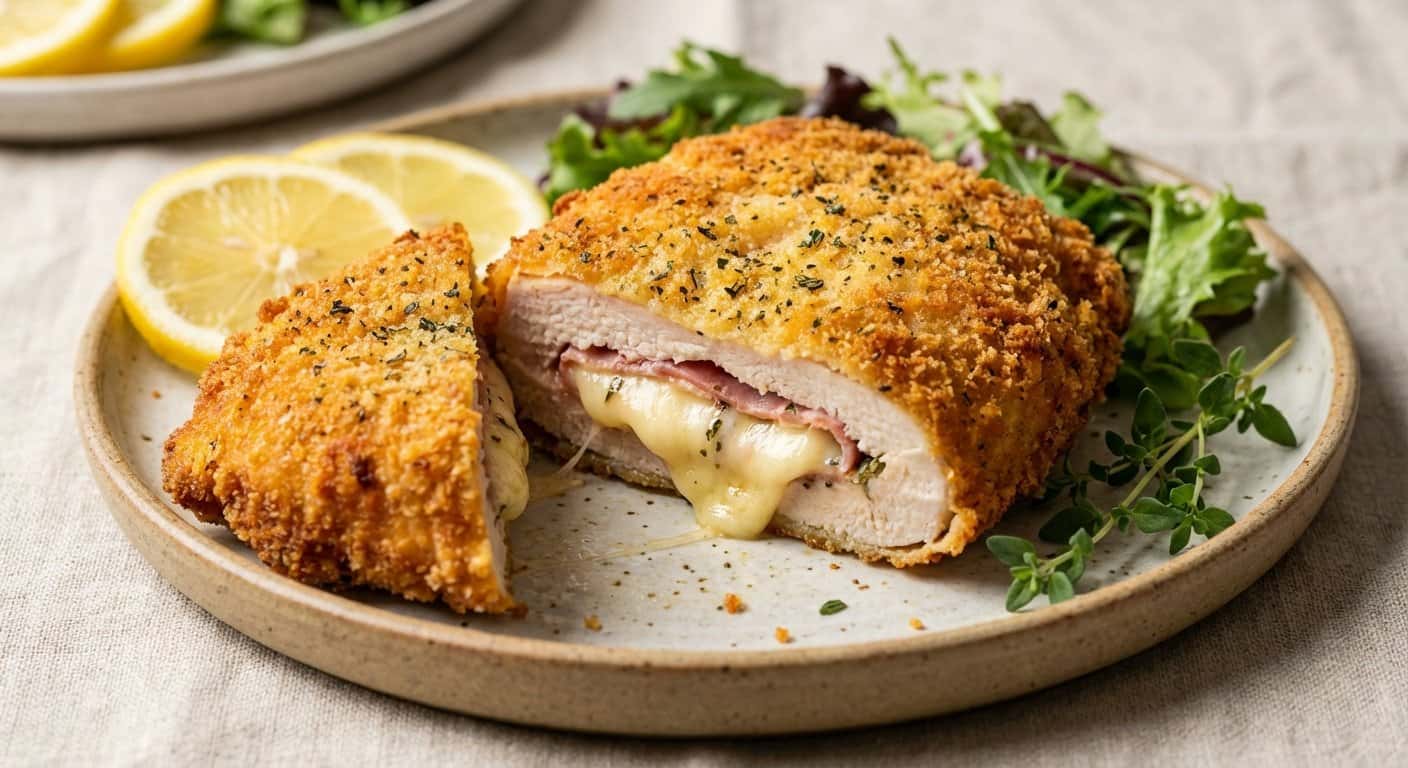 Cordon Bleu Lionés con Hierbas