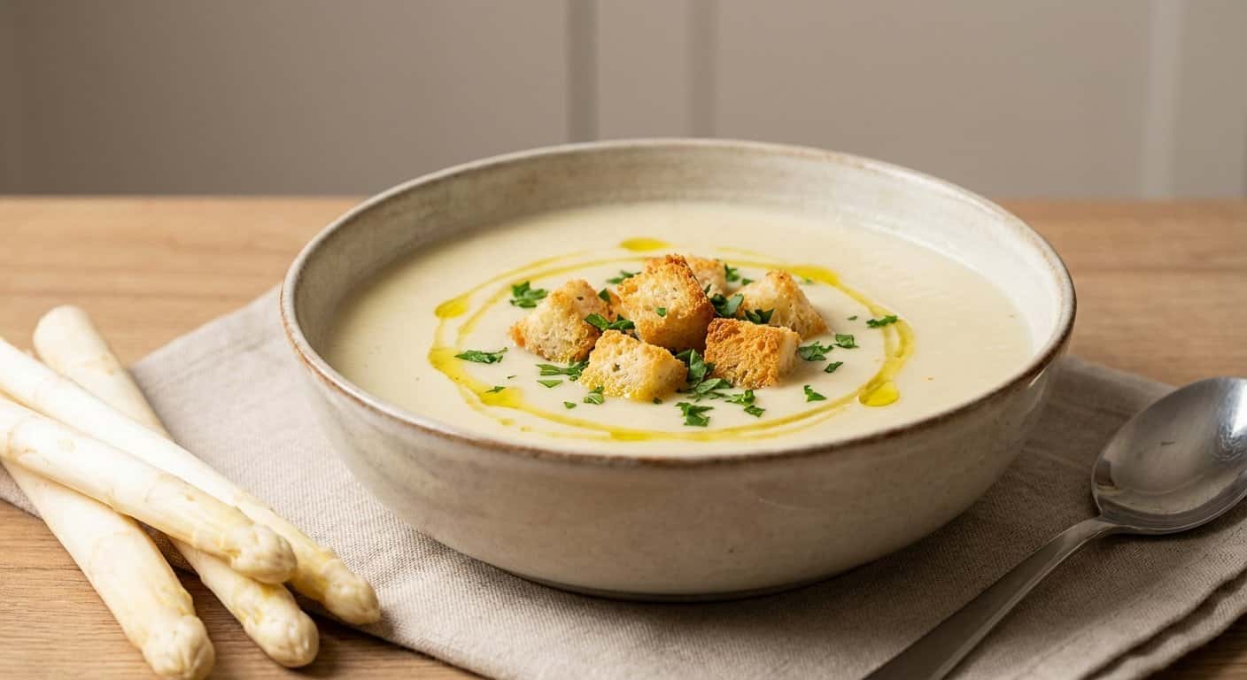 Crema de Espárragos Blancos