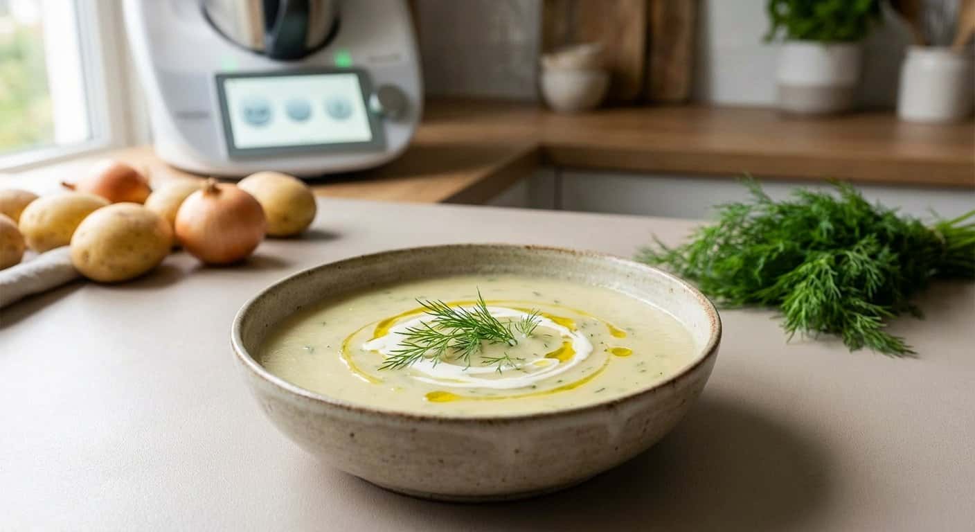 Crema de Patata con Eneldo en Thermomix