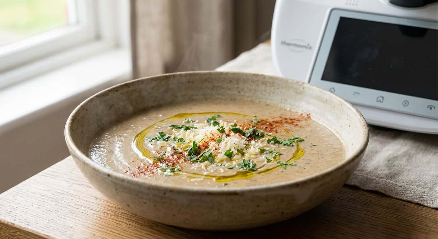 Crema de Setas con Pimentón en Thermomix