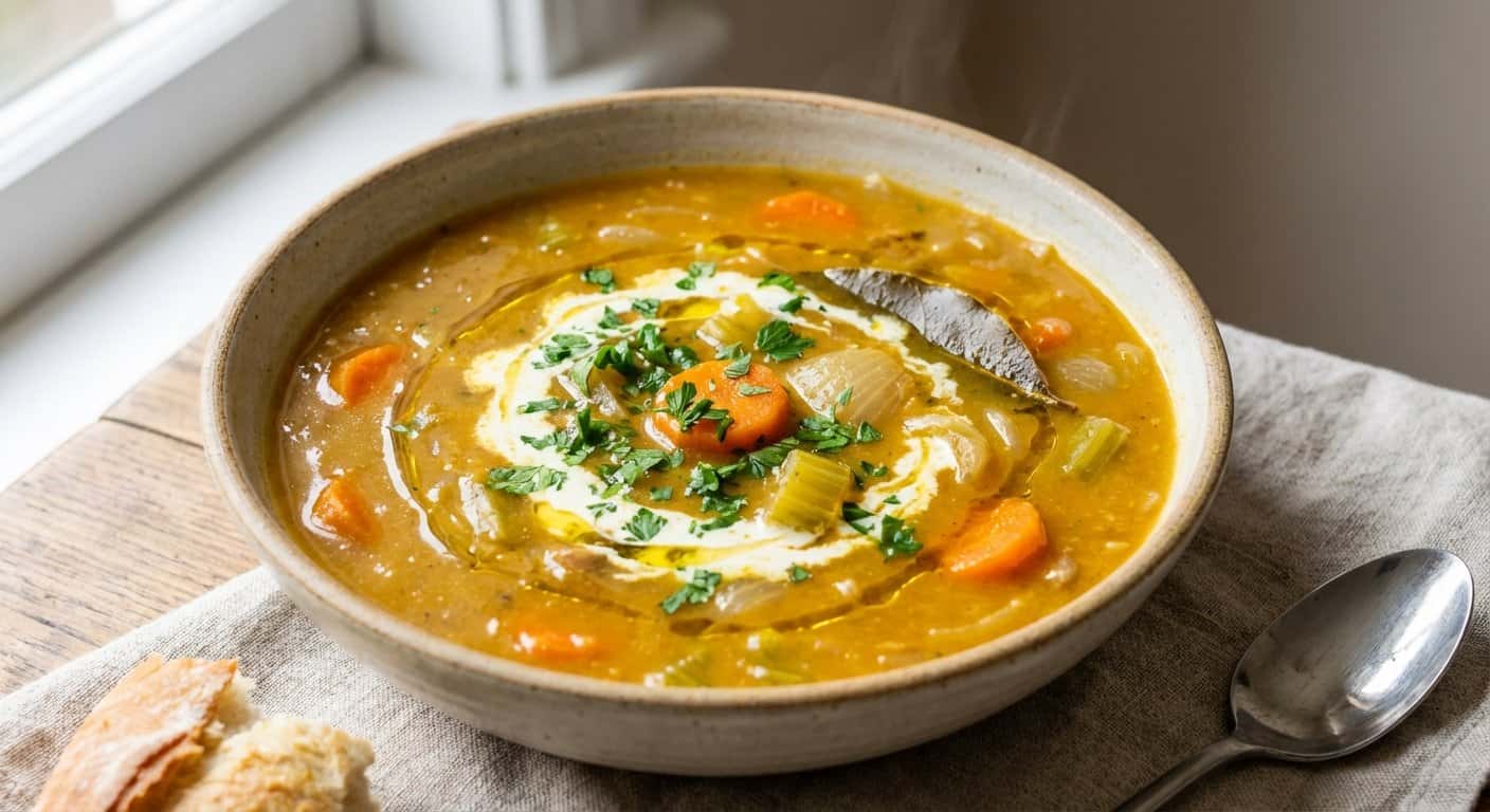 Crema Lenta de Zanahoria con Caldo de Carne en Slow Cooker