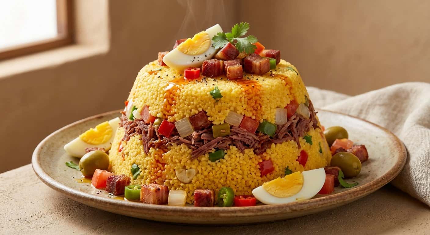 Cuscuz Nordestino Tradicional