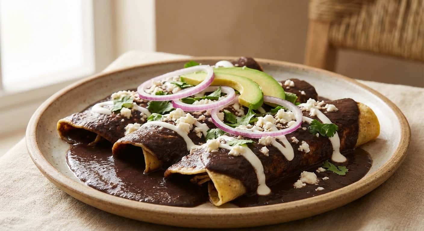 Enfrijoladas Tradicionales