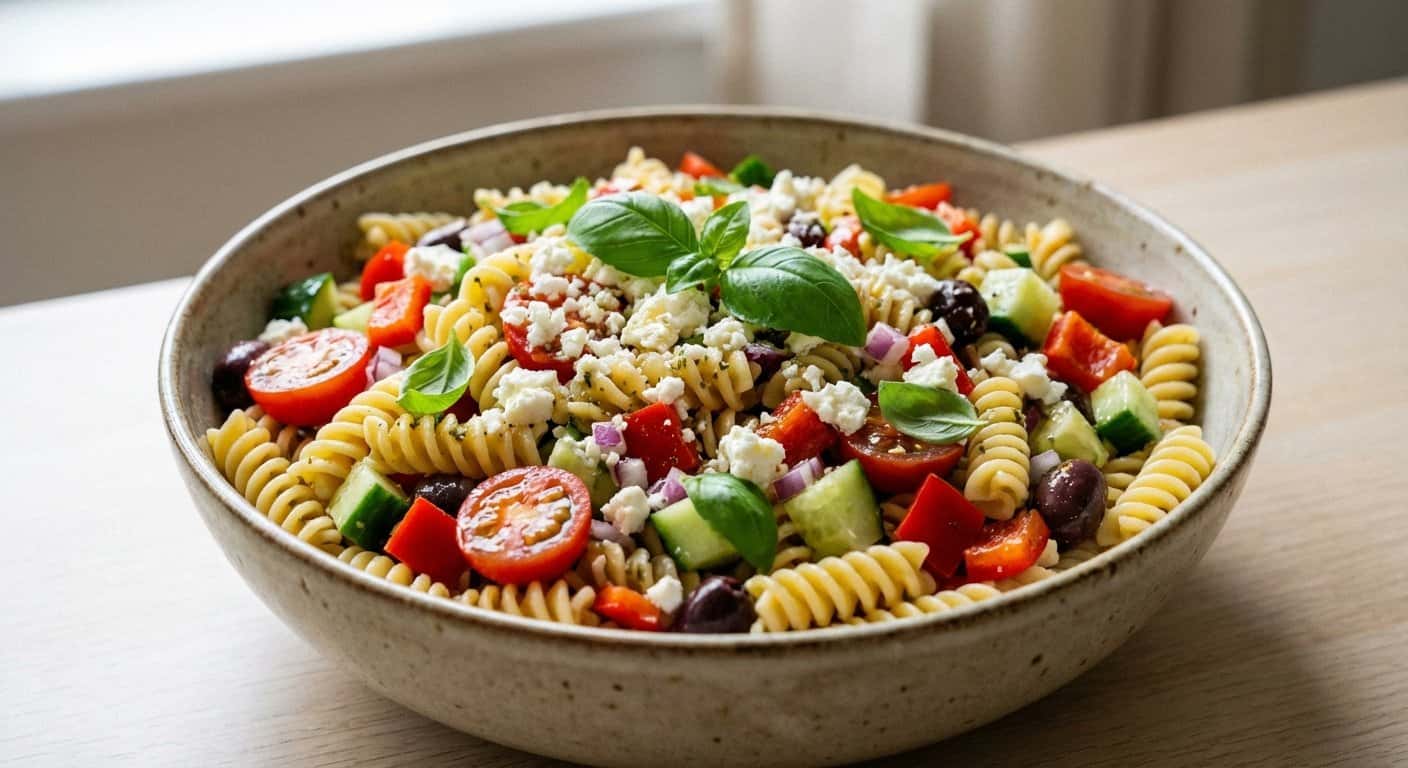 Ensalada de Pasta Fría Mediterránea