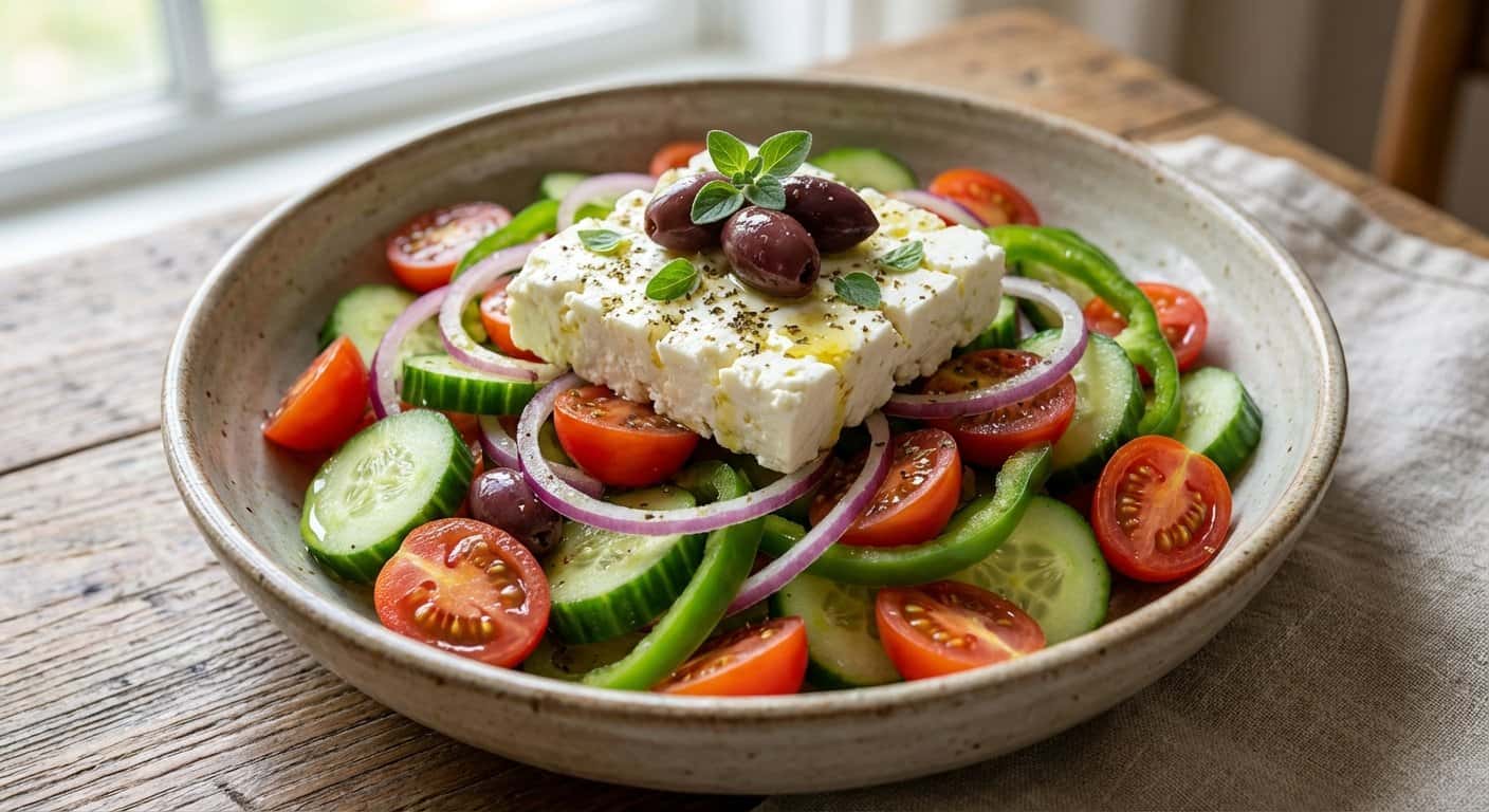 Ensalada Griega Clásica