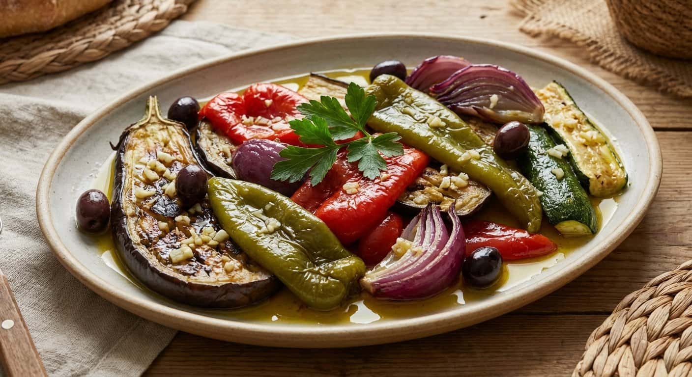 Escalivada con toque casero