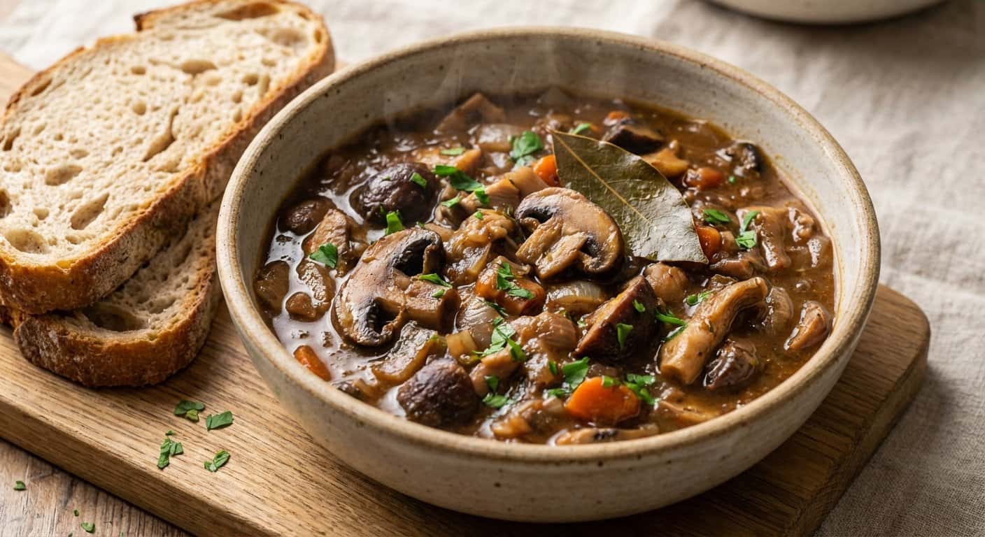 Estofado Vegano de Setas