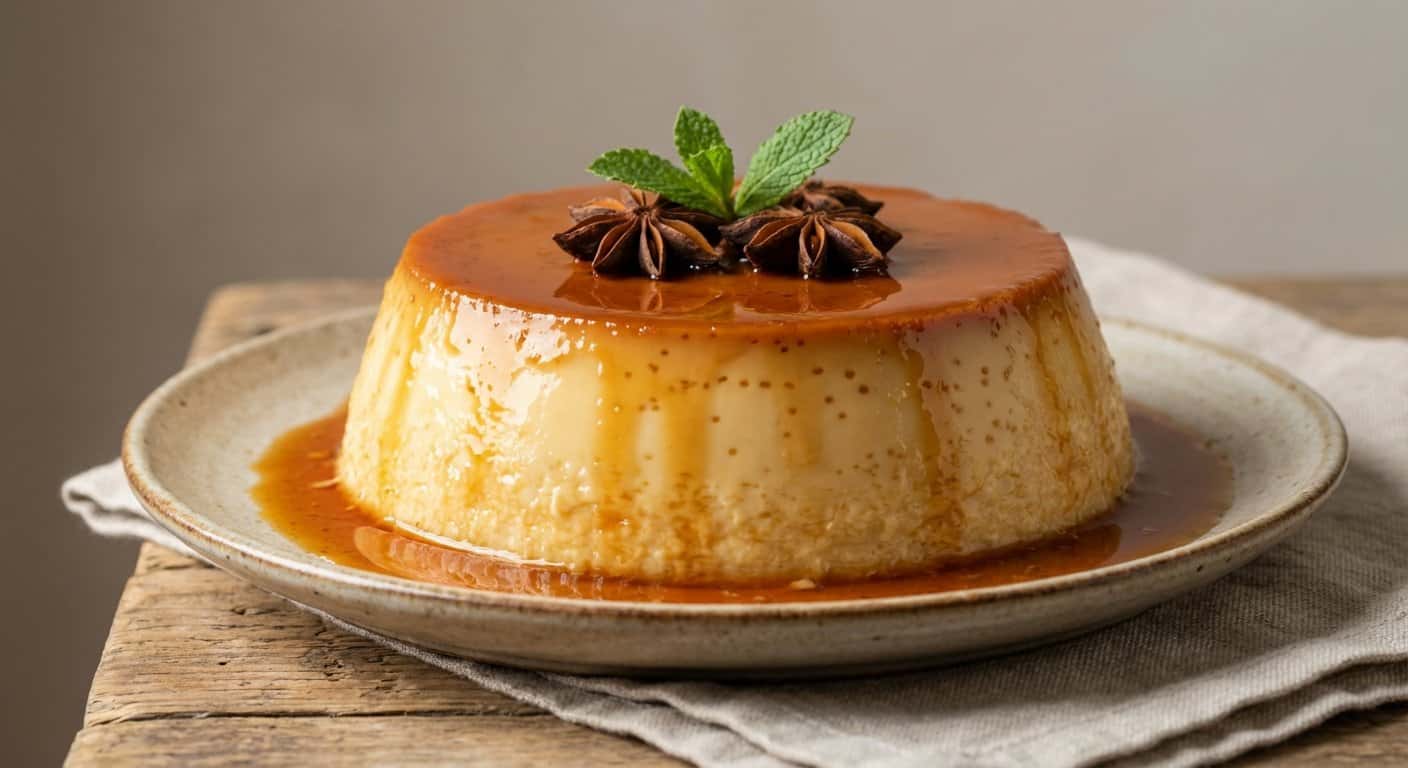 Flan Tradicional de Anís