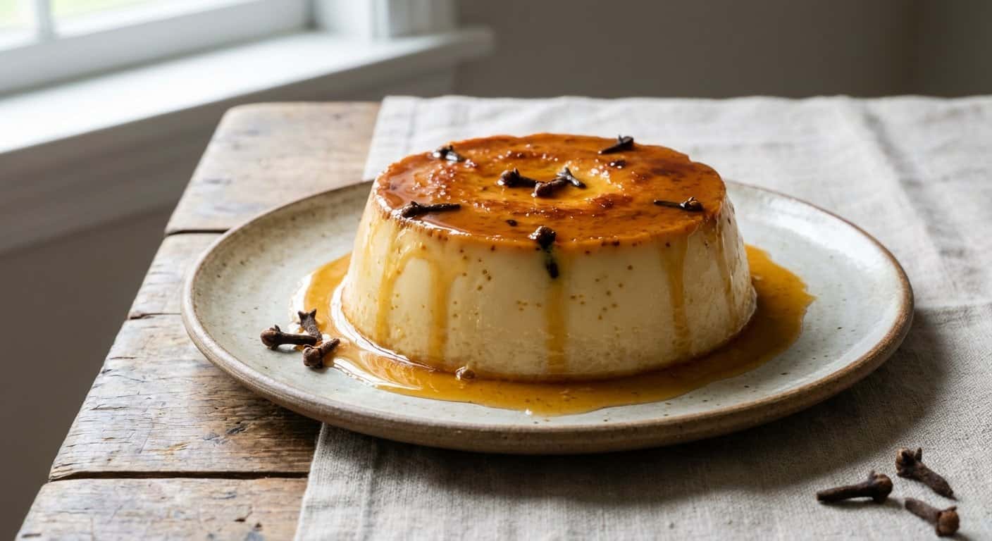 Flan tradicional de clavo