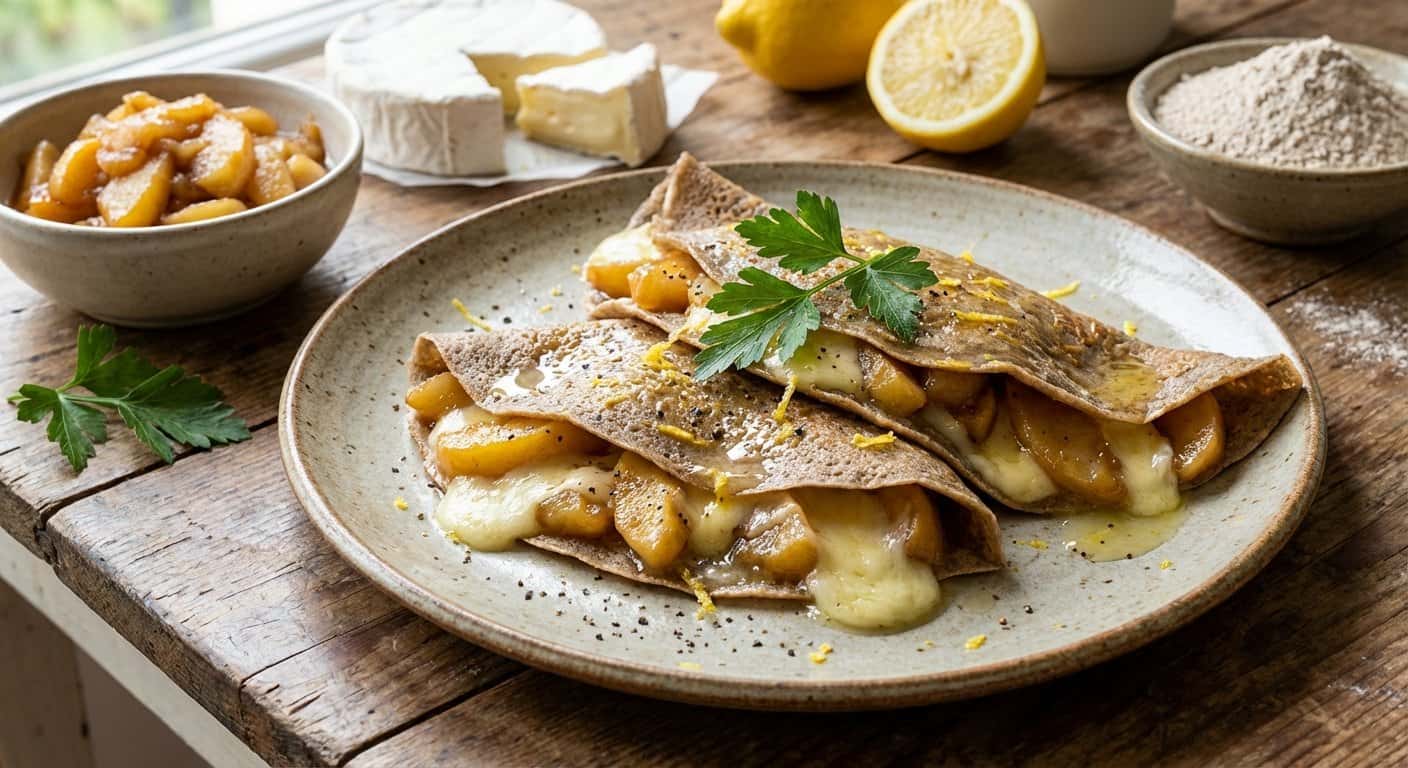 Galettes Bretonas Normandas con Limón