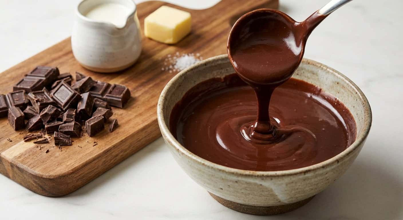 Ganache de Chocolate Clásica