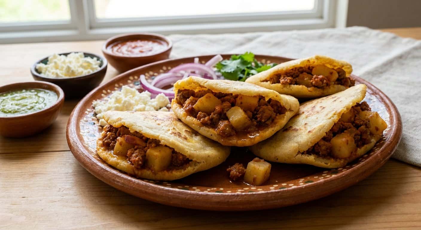 Gorditas de Maíz Rellenas
