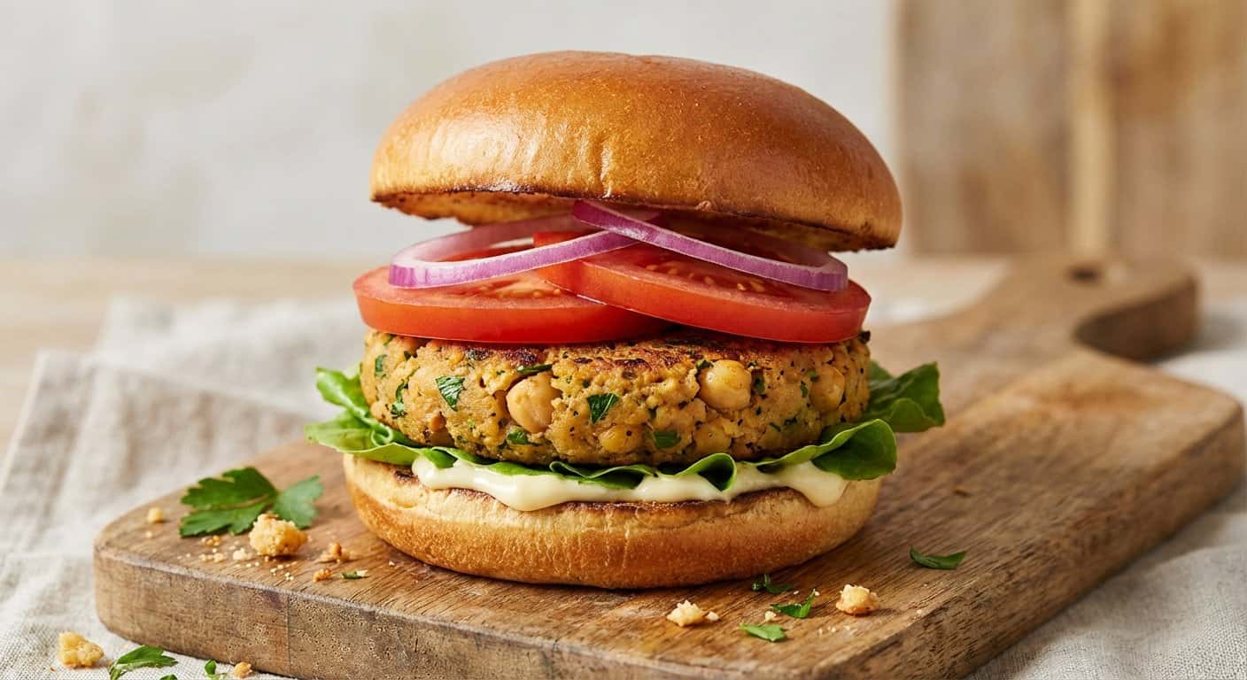 Hamburguesa de Garbanzos